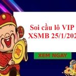 Soi cầu lô VIP KQXSMB 25/1/2022