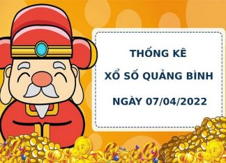 Thống kê thống kê xổ số Quảng Bình 7/4/2022