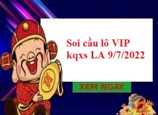 Thống kê lô VIP kqxs Long An 9/7/2022