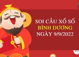 Thống kê xổ số Bình Dương ngày 9/9/2022 thứ 6 hôm nay