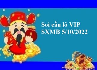 Soi cầu lô VIP SXMB 5/10/2022