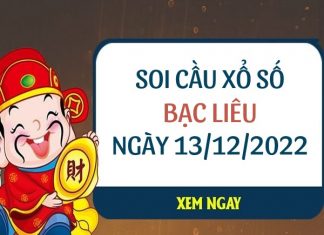 Thống kê bạch thủ xổ số Bạc Liêu ngày 13/12/2022 thứ 3 hôm nay