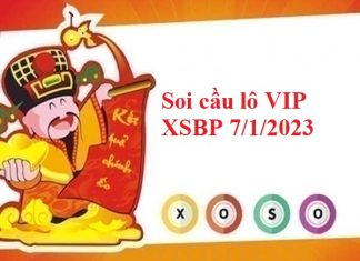Thống kê lô VIP XSBP 7/1/2023