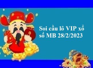 Thống kê lô VIP xổ số MB 28/2/2023