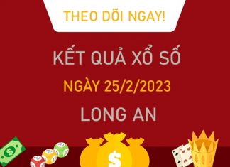 Thống kê XSLA 25/2/2023 miễn phí chốt số giờ vàng