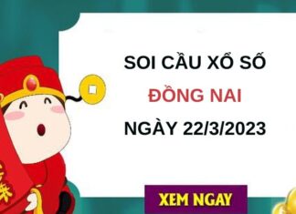 Thống kê kết quả XS Đồng Nai ngày 22/3/2023 thứ 4 hôm nay Thống kê kết quả XS Đồng Nai ngày 22/3/2023 thứ 4 hôm nay