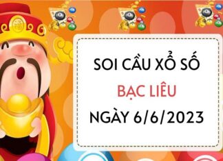 Thống kê xổ số Bạc Liêu ngày 6/6/2023 thứ 3 hôm nay