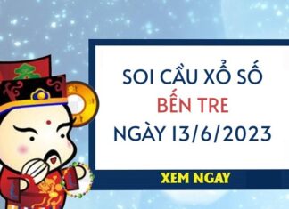 Thống kê KQ xổ số Bến Tre ngày 13/6/2023 thứ 3 hôm nay