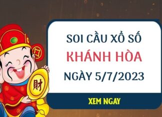 Thống kê xổ số Khánh Hòa ngày 5/7/2023 thứ 4 hôm nay
