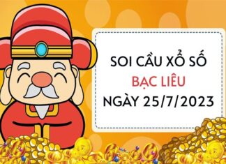 Thống kê KQ xổ số Bạc Liêu ngày 25/7/2023 thứ 3 hôm nay