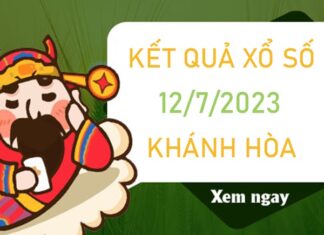Thống kê XSKH 12/7​​​​​​​​​​​​​​/2023 chốt số thần tài Khánh Hòa