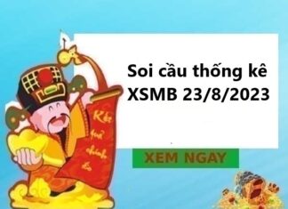 Thống kê thống kê xổ số MB 23/8/2023