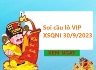 Thống kê lô VIP XSQNI 30/9/2023 hôm nay Thống kê lô VIP XSQNI 30/9/2023