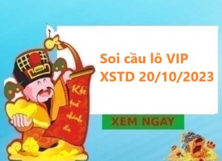 Thống kê lô VIP XSTD 20/10/2023
