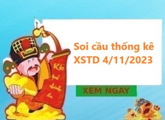 Thống kê thống kê XSTD 4/11/2023