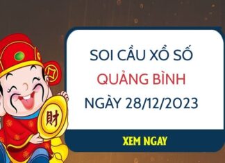 Thống kê KQ xổ số Quảng Bình ngày 28/12/2023 thứ 5 hôm nay