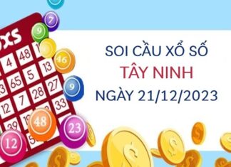 Thống kê KQXS​​ Tây Ninh ngày 21/12/2023 hôm nay thứ 5