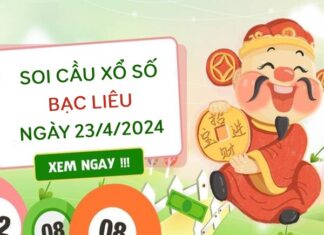 Thống kê KQ xổ số Bạc Liêu ngày 23/4/2024 thứ 3 hôm nay