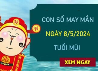 Con số may mắn tuổi Mùi 8/5/2024 thống kê bạch thủ VIP