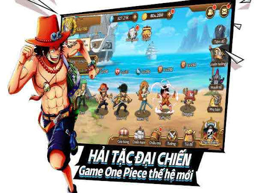 Huyền Thoại Hải Tặc nằm trong Top game one piece mobile