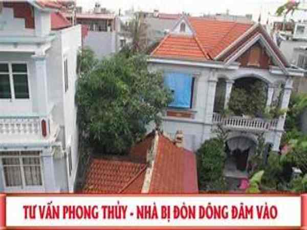 Lắp mái che hoặc rèm cửa cách hóa giải đòn dông đâm vào nhà