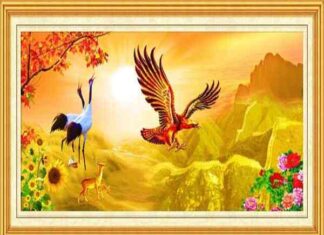Cách chọn tranh phong thủy mệnh Hỏa giúp gia đạo an yên