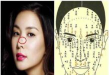 nốt ruồi phú quý trên mặt phụ nữ