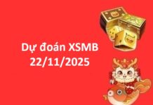 Dự đoán XSMB 22/11/2025 dự đoán xổ số miền Bắc chính xác Dự đoán XSMB 22/11/2025