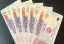 mơ thấy tiền 200 nghìn